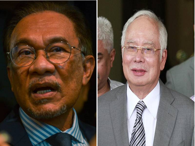 Anwar Ibrahim dan Najib Razak