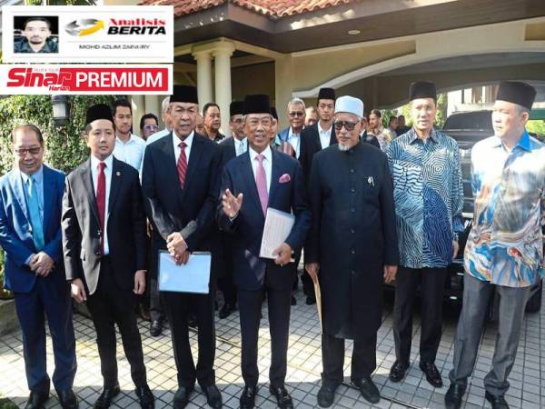 Perikatan Nasional pimpinan Muhyiddin dikatakan bakal berdepan kemelut dalam pembahagian kerusi menjelang PRU-15 nanti. 