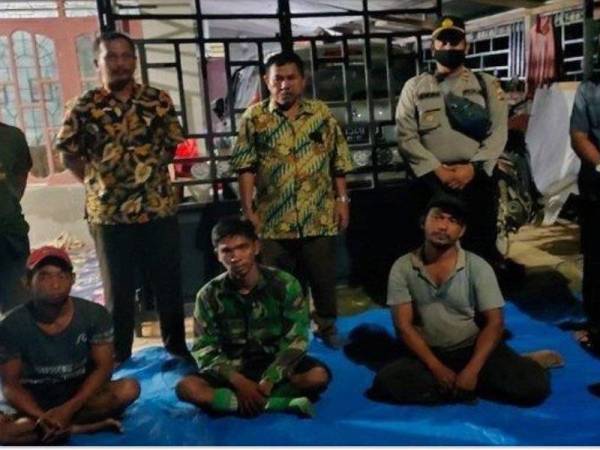 Lima lelaki terserempak dengan seekor harimau di kawasan hutan Tenggulun, Aceh Tamiang pada malam Khamis. - Foto Tribunnews