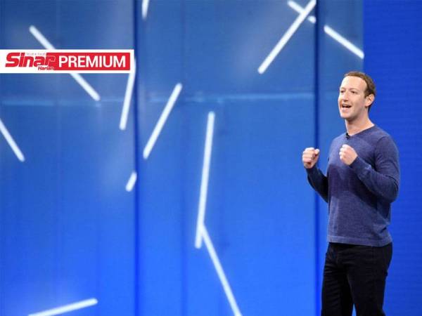 Pengasas bersama Facebook, Mark Zuckerberg. - Foto AFP