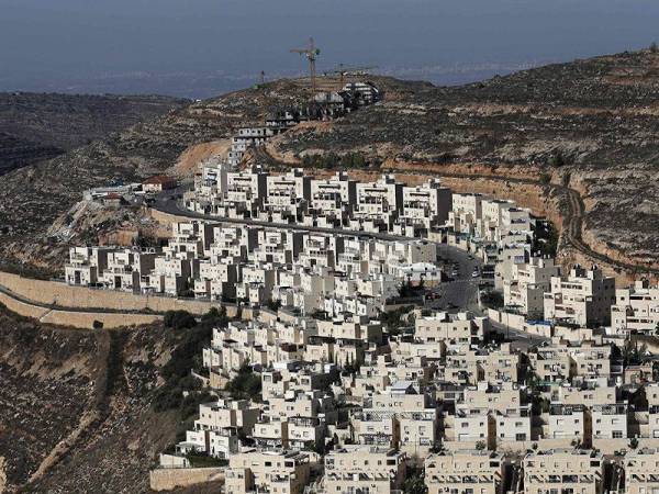 Lebih 450,000 pendatang haram Yahudi tinggal di penempatan haram Israel yang melanggar undang-undang antarabangsa bersama kira-kira 2.8 juta penduduk Palestin. - Foto Agensi