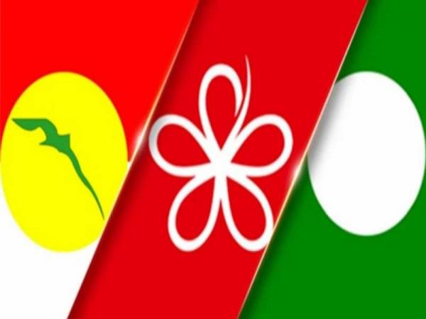 UMNO, Bersatu dan Pas. - Foto sumber internet.