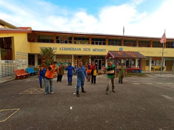 PPS di SK Seri Menanti di Johor Bahru ditutup petang tadi.