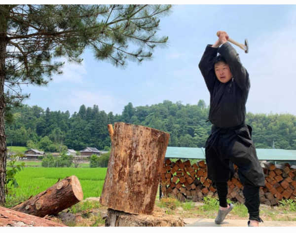 Mitsuhashi ninja pertama Jepun. - Foto The Japan Times