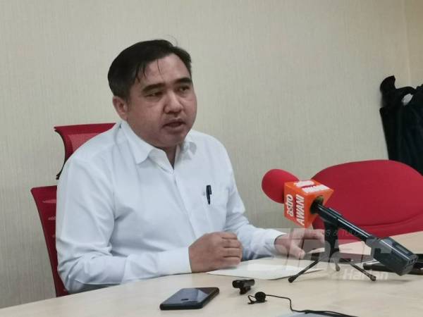 Anthony pada sidang media di Seremban hari ini berhubung tindakan ADUN Rahang keluar parti.