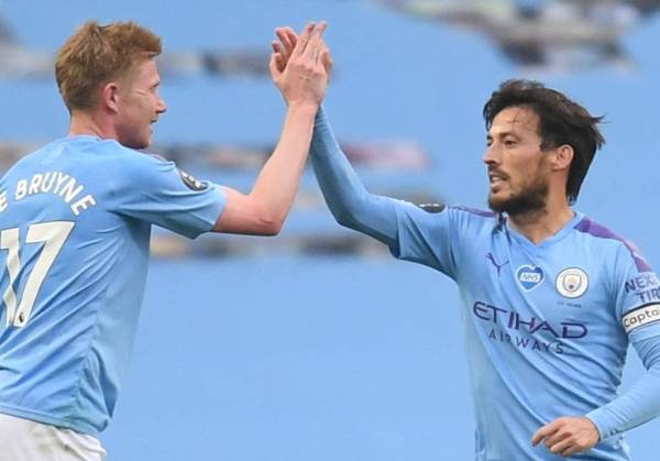 Bruyne (kiri), calon sesuai sebagai kapten City.