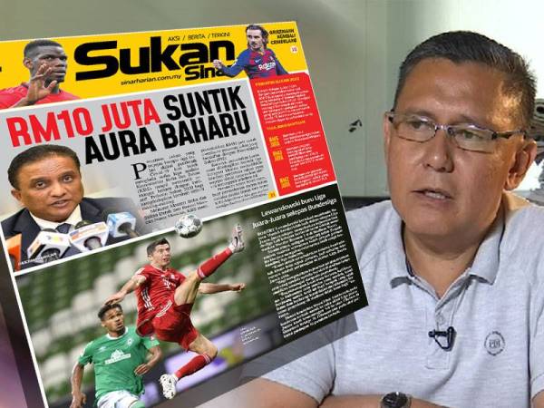 Laporan Sinar Harian sebelum ini. Gambar kanan: Mohd Sadek