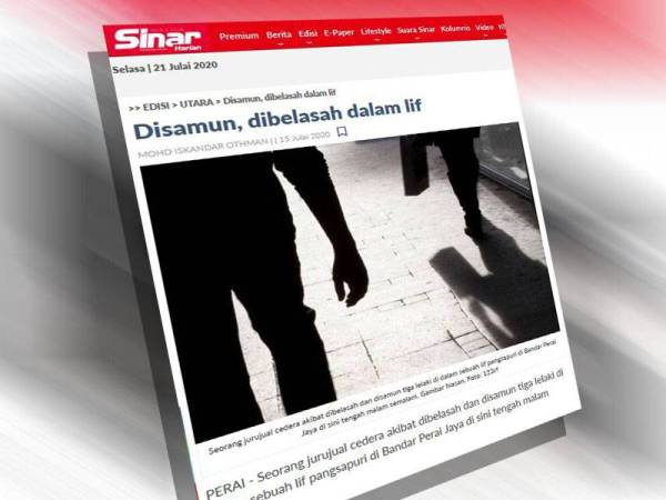 Laporan Sinar Harian sebelum ini.