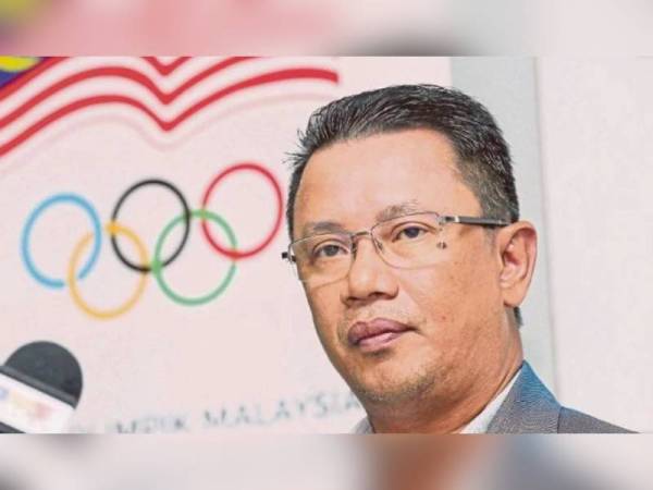 Presiden Majlis Olimpik Malaysia (MOM), Datuk Seri Mohamad Norza Zakaria