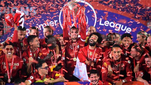 Liverpool mengakhiri penantian 30 tahun apabila muncul juara EPL musim ini.