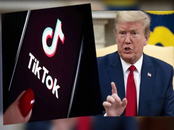 Trump mahu mengharamkan aplikasi TikTok di AS yang merupakan aplikasi rekaan sebuah syarikat berpangkalan di China.