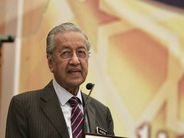 Tun Dr Mahathir Mohamad. 