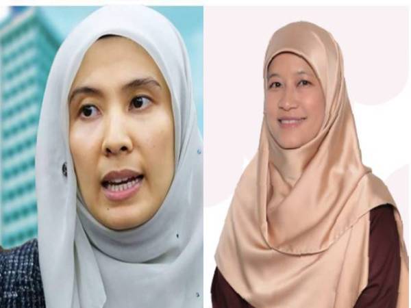 Nurul Izzah Anwar dan Nurin Aina Surin