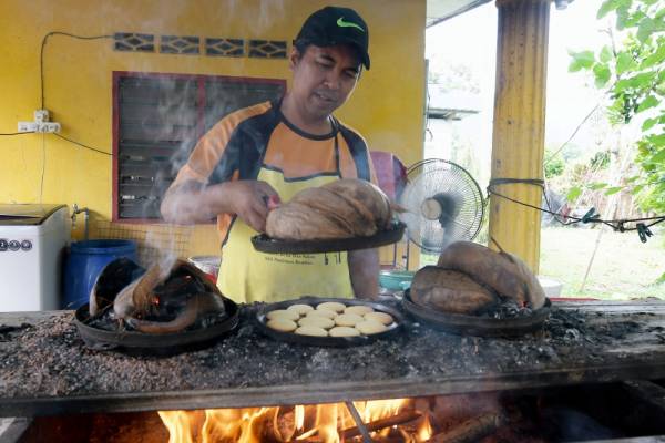 Jual baulu bakar sabut kelapa