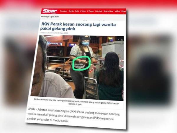 Laporan Sinar Harian semalam.