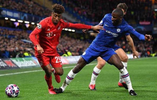 Aksi Chelsea dan Bayern di Stamford Bridge 12 Mac lalu. -Foto: Gettyimages