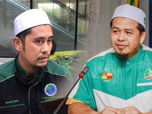 Gambar dari kiri: Mohd Asri, Hanafi Zulkapli