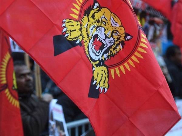 Bendera LTTE - Foto sumber internet