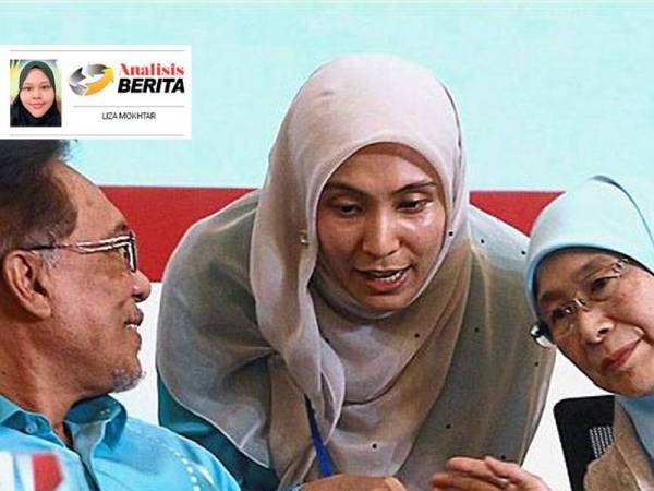 PKR menyaksikan Anwar, Wan Azizah dan Nurul Izzah menjadi tonggak utama parti.