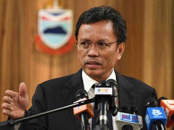 Mohd Shafie Apdal. - Foto Bernama