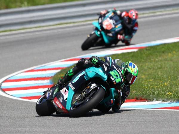 Morbidelli (hadapan), teruja harungi GP Austria kali ini. Foto: imotorbike.my