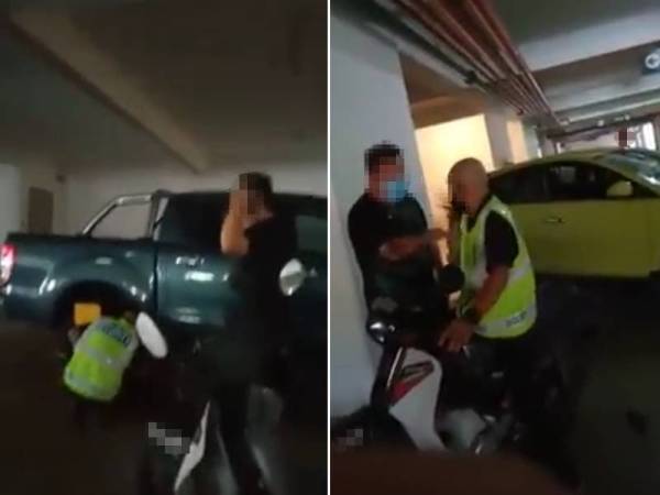 Polis menahan seorang lelaki selepas dipercayai mencederakan pengawal keselamatan yang mengunci tayar keretanya dalam kejadian di kawasan perumahan di Batu 9, Kajang, semalam