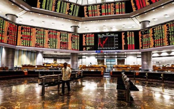 Jumlah dagangan hari ini di Bursa Malaysia ialah 5.31 bilion saham bernilai RM3 bilion.