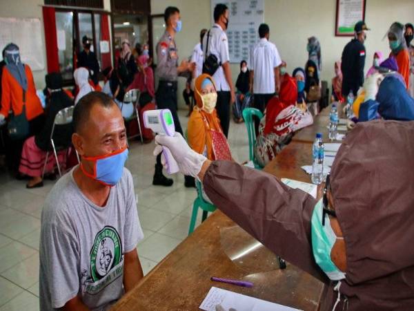 Indonesia melaporkan 2,266 kes baharu jangkitan Covid-19 dalam tempoh 24 jam. Foto: 123RF