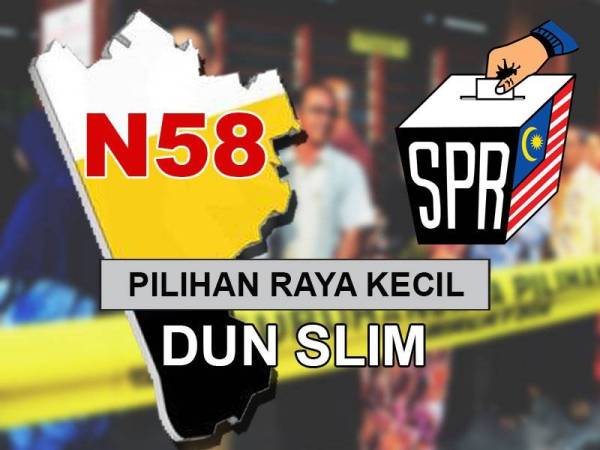 Hari mengundi PRK DUN Slim ditetapkan pada Sabtu depan. 