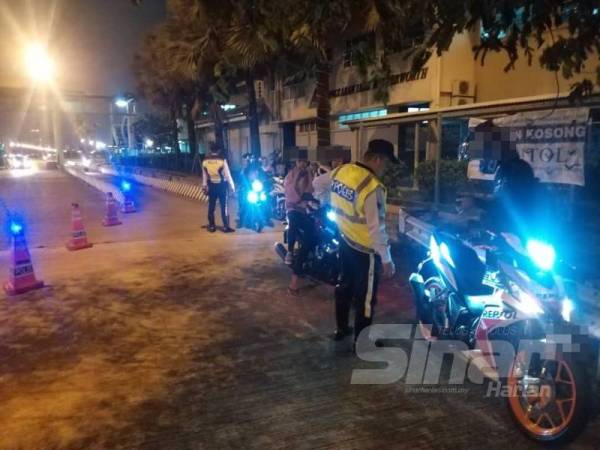 Kedua-dua operator kilang ditahan dalam Op Samseng Jalanan yang dijalankan malam tadi.