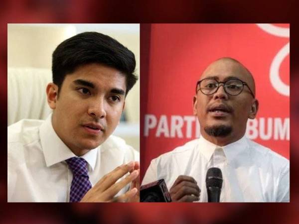 Syed Saddiq (kiri) dan Mohd Ashraf Mustaqim.