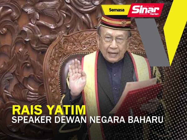 Rais Yatim Speaker Dewan Negara Baharu