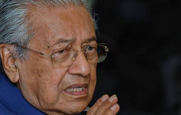 Dr Mahathir Mohamad- Foto Bernama