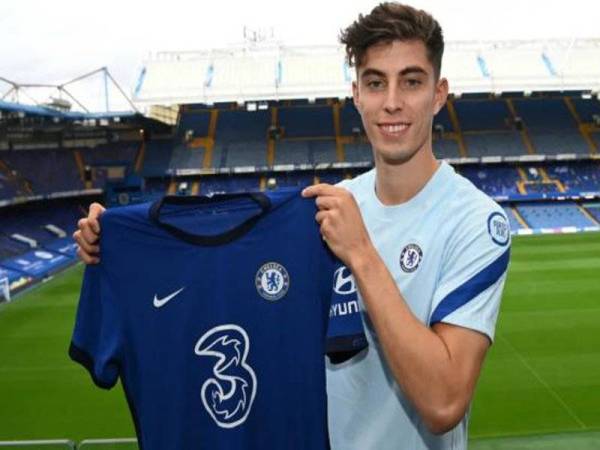 Havertz diperkenalkan secara rasmi sebagai pemain baharu Chelsea.