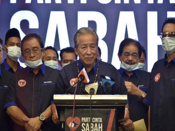 Anifah ketika berucap pada majlis pengumuman calon PCS PRN Sabah hari ini.