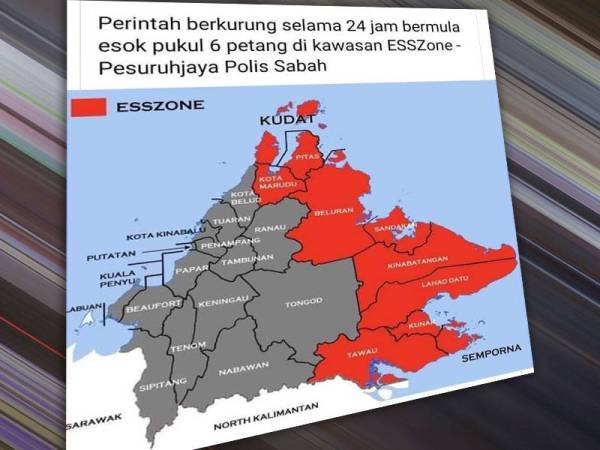 Tular Perintah Berkurung 24 Jam Takutkan Rakyat Sabah