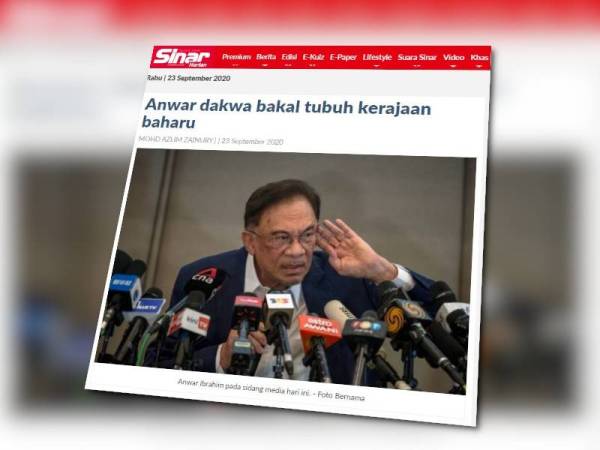 Menteri Kabinet Sangkal Anwar Dapat Sokongan Bentuk Kerajaan