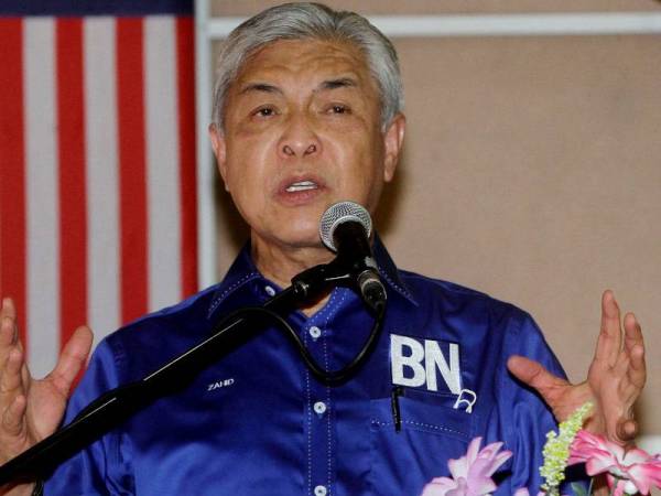 Ahmad Zahid - Foto Bernama