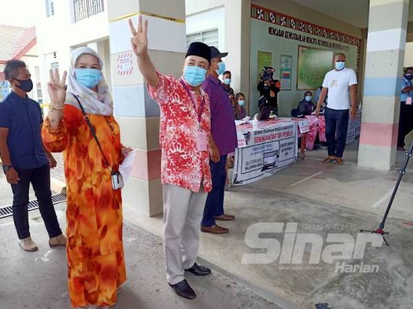 Hajiji Noor berpuas hati dengan perjalanan pengundian melalui SOP ketat.