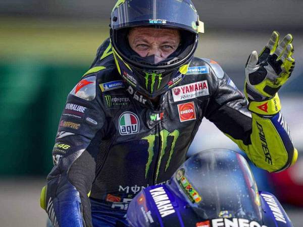 Rossi dianggap legenda dalam perlumbaan MotoGP.