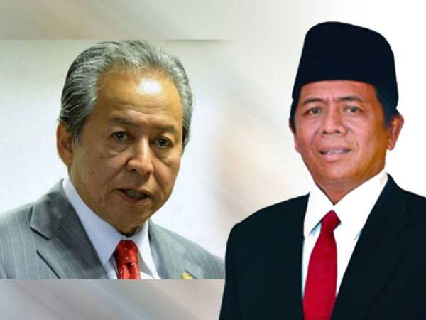 Gambar dari kiri: Anifah Aman, Daud Yusof