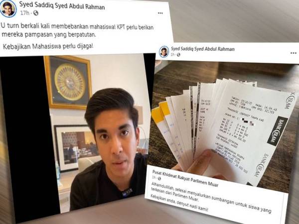 Kpt Perlu Bayar Pampasan Kepada Pelajar Terjejas Syed Saddiq