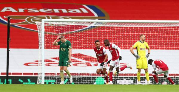 Arsenal bangkit menewaskan Sheffield United 2-1 pada aksi Liga Perdana Inggeris (EPL) di Stadium Emirates sebentar tadi.