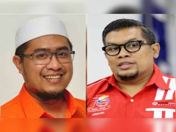 Mohd Fakhrulrazi (kiri) dan Armand Azha 