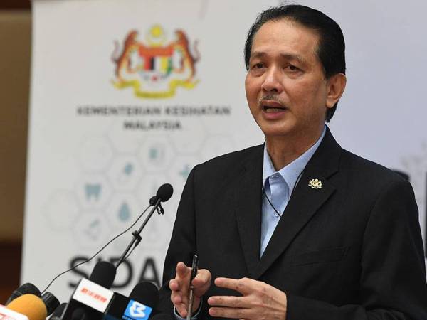 Dr Noor Hisham Abdullah - Foto Bernama