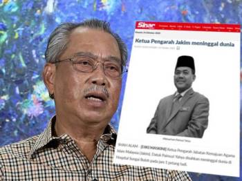 Muhyiddin Ucap Takziah