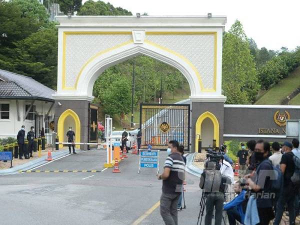  Pintu  2 Istana  Negara jadi tumpuan media