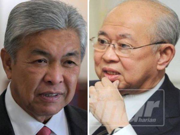 Ahmad Zahid dan Tengku Razaleigh