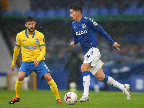 James Rodriguez antara tonggak baharu memperkuatkan cabaran Everton musim ini.