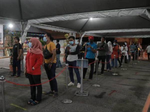 Operasi di Uptown Shah Alam akan bermula pada jam 4 petang hingga 10 malam sepanjang PKPB ini.